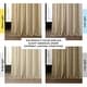 preview thumbnail 6 of 70, Exclusive Fabrics Raw Linen Weave Light Filtering Curtains for Bedroom & Living Room Curtains Pair - 2 Panel Drapes