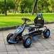 preview thumbnail 8 of 28, Pedal Go Kart for Kids 5-12 Years, Ergonomic Seat, Suspension System & Handbrake, Rubber Wheels