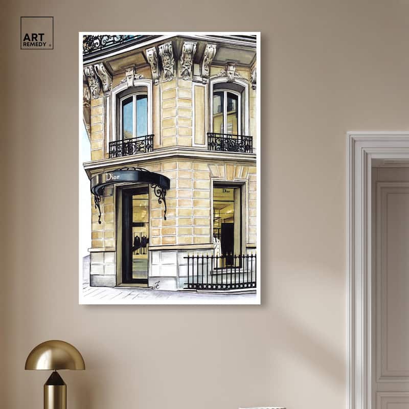 Doll Memories - Glamorous Drama Canvas by Art Remedy, Gallery Wrapped