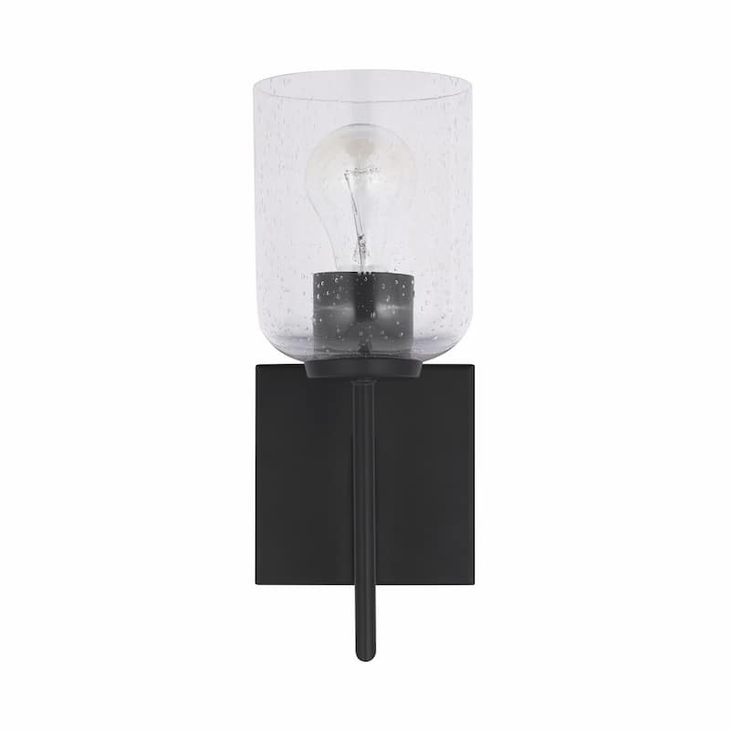 Carter 1-light Wall Sconce - Matte Black