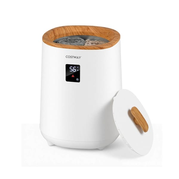 Towel Warmer Large Auto Shut Off Luxury Blanket Warmer Spa/Bathroom - White