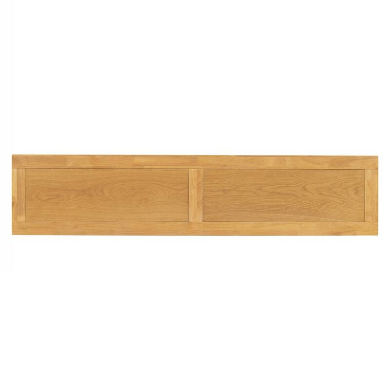 Space-Saving Design with Luxurious Pine Veneer and Elegant Tapered Legs, Modern Narrow Entryway Table for Living Room, Study