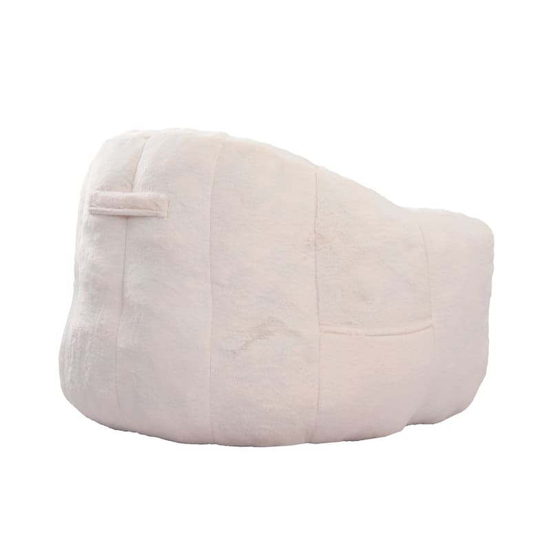 Bean Bag Chair, Bean Bag Sofa Chair with Armrests Stuffed High-Density Foam, Lazy Sofa Comfy Chairs BeanBag Chair