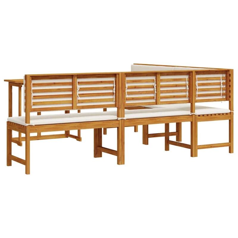 vidaXL Garden Bench Set Brown solid acacia wood - 20 x 35 x 30