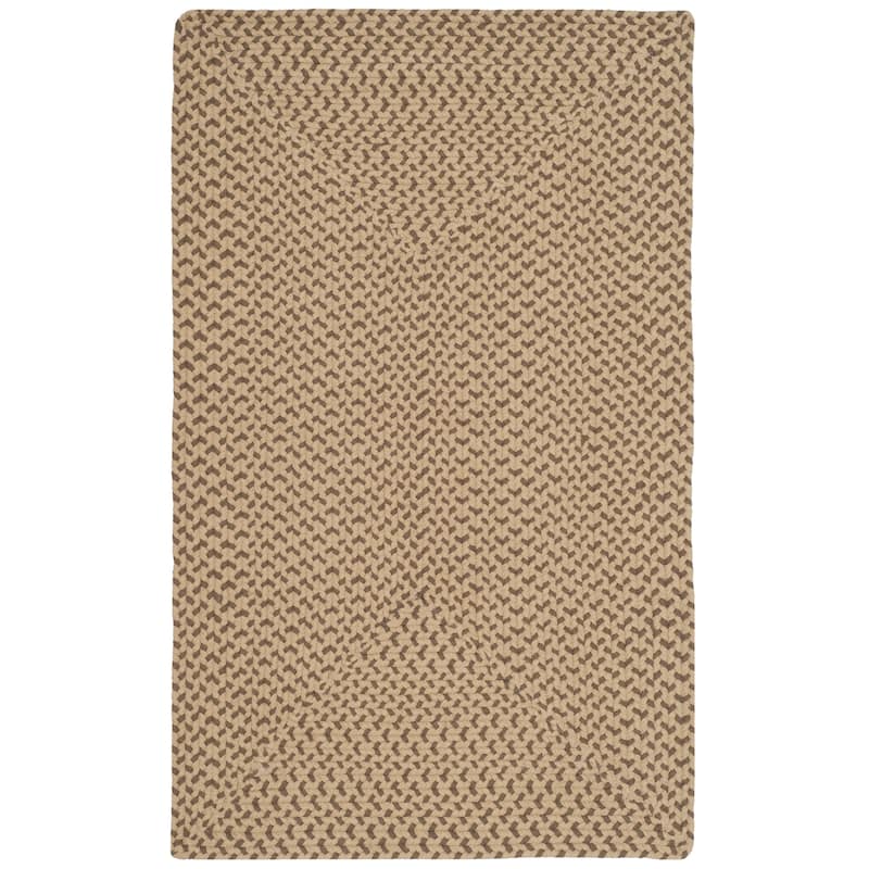 SAFAVIEH Handmade Braided Bellina Country Cotton Rug - 2'6" x 4' - Beige/Brown