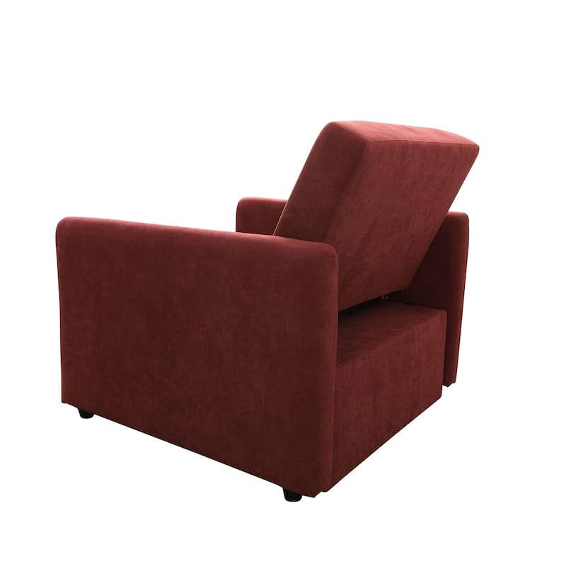 Multi-Function Foldable Fabric Sofa Bed