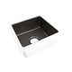 preview thumbnail 15 of 17, Reveler Fireclay Undermount Bar Sink - 15.75" x 15.75" x 7.5"