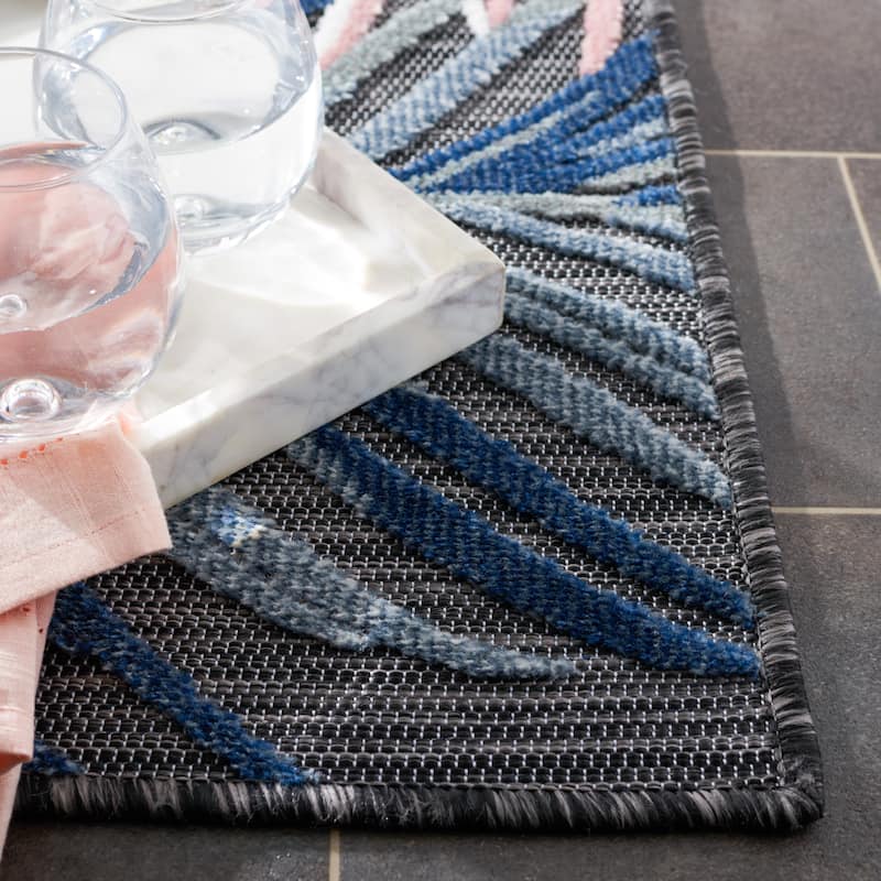 SAFAVIEH Cabana Tawnee Indoor/ Outdoor Waterproof Transitional Rug