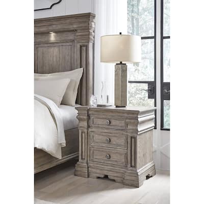 Signature Design by Ashley Blairhurst Light Grayish Brown Nightstand