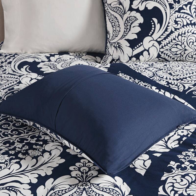 GDF Studio - Cotton Printed Comforter Set with Decorative Pillows