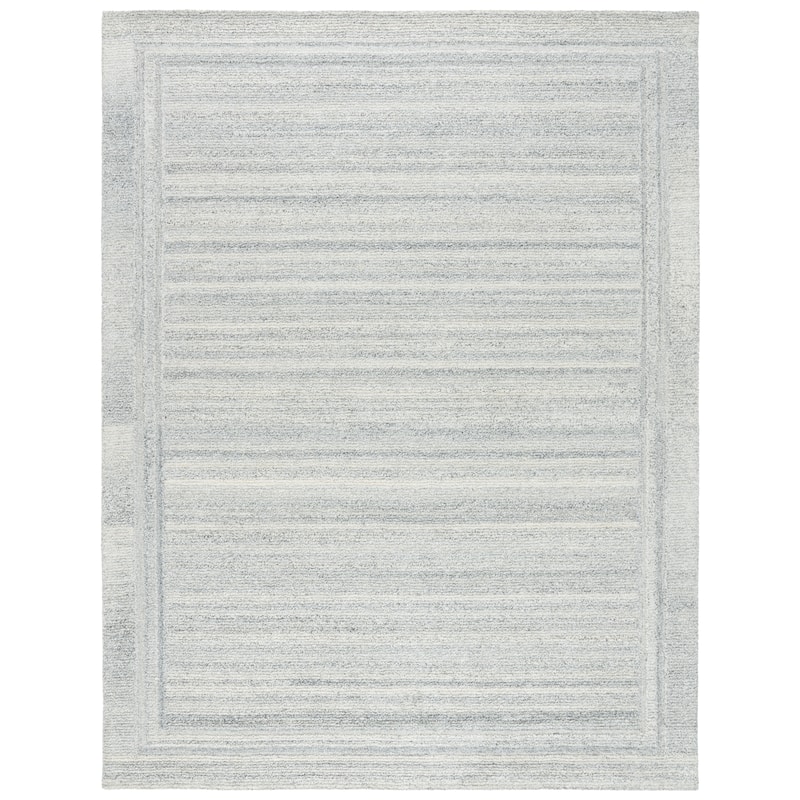 SAFAVIEH Hand-Woven Renewal Angelique Modern & Contemporary Wool Rug - 8' x 10' - Silver/Grey