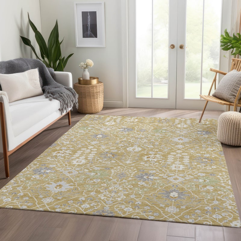 Premium Washable Super Soft Traditional Oushak Mayfield Rug