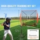 preview thumbnail 2 of 5, 5x5 ft Baseball Softball Practice Net with Bow Frame, Carry Bag, Strike Zone, Ball, Batting Tee - 5*5 feet