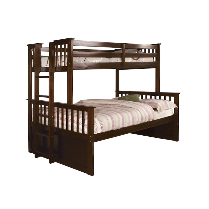 Rola Mission Solid Wood Detachable Bunk Bed by Furniture of America