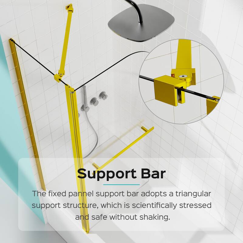 43 in. W * 58 in. H Frameless Folding Shower Doors