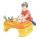 preview thumbnail 1 of 3, Educational Learning Desk Drawing Board with Magnetic Letters - 15*19.5*13.5 inch