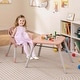 preview thumbnail 26 of 42, Babyjoy 4 in 1 Baby High Chair Convertible Toddler Table Chair Set - See Details