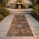 preview thumbnail 60 of 101, Machine Washable Indoor/ Outdoor Global Inver Chantille Rug Rust - 2'3" x 7'6"