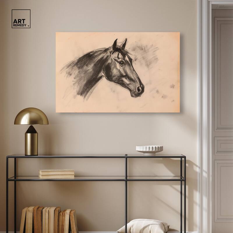 Strong side Canvas by Art Remedy, Gallery Wrapped