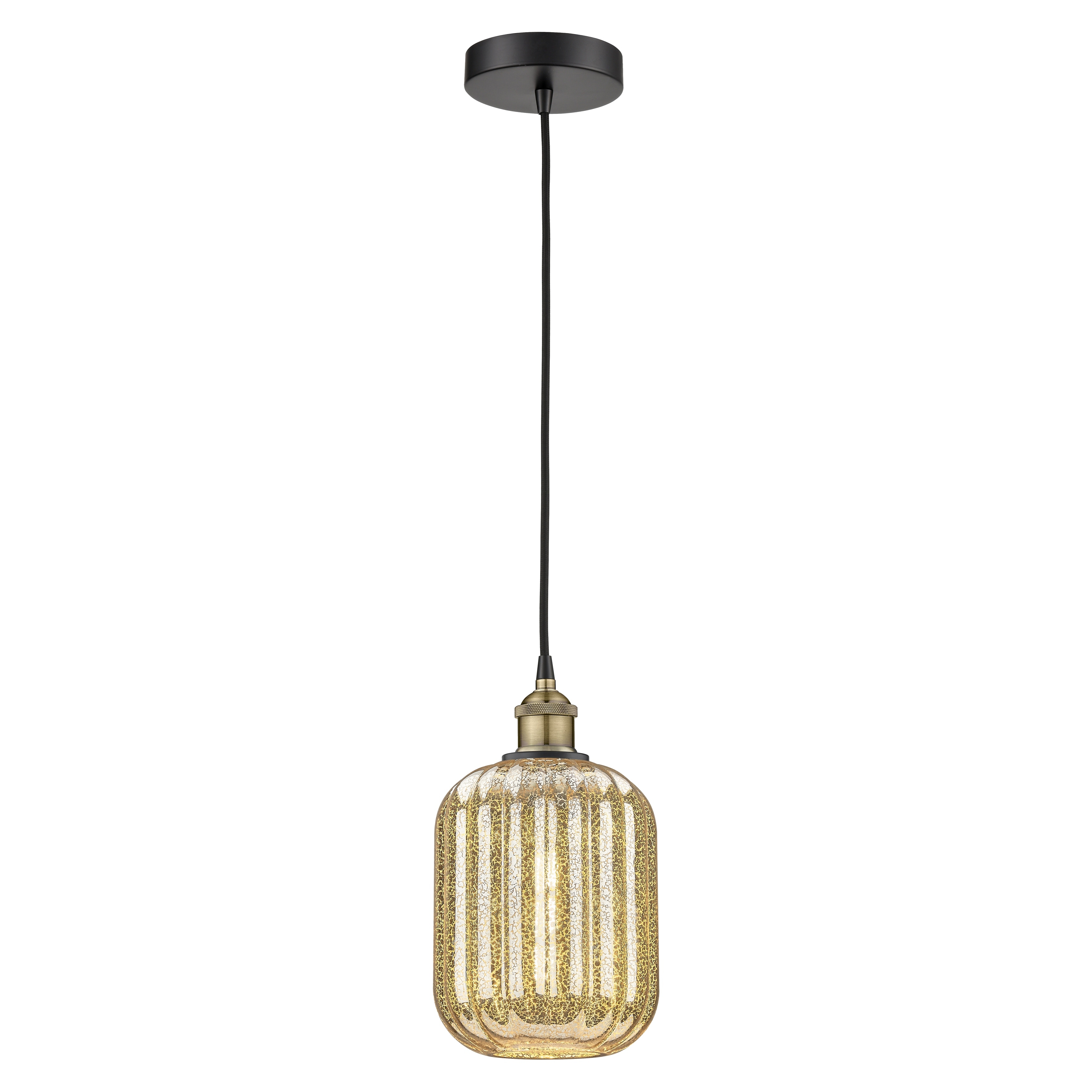 Innovations Lighting Endless Possibilities Edison - Preston - 1 Light 7" Jar Shade Cord Hung Mini Pendant