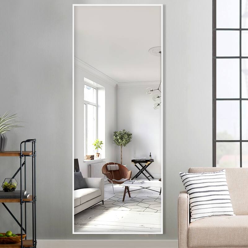 Modern Glam Large Full-length Floor Wall Mirror