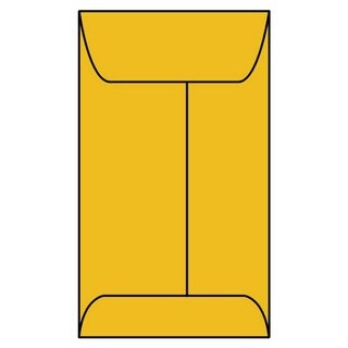 Download #4C Open End Coin Envelopes, 3" x 4-1/2", 20#, Roptex, Tan / Brown Kraft (Box of 500 ...