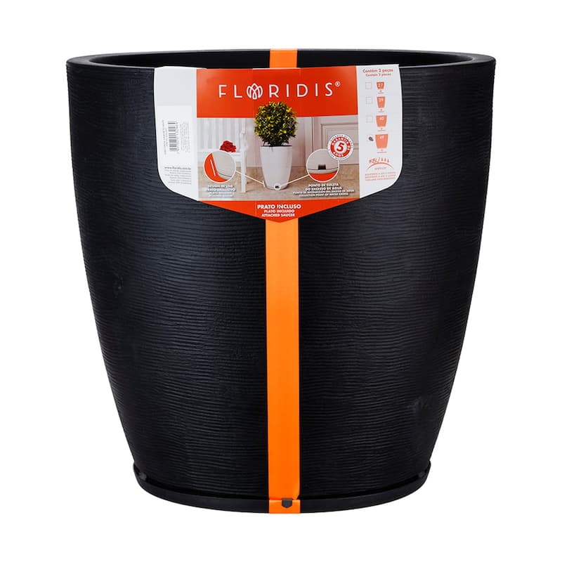 Floridis Amsterdan X-Large Planter Bowl - 21.65 inches high x 21.65 inch diameter