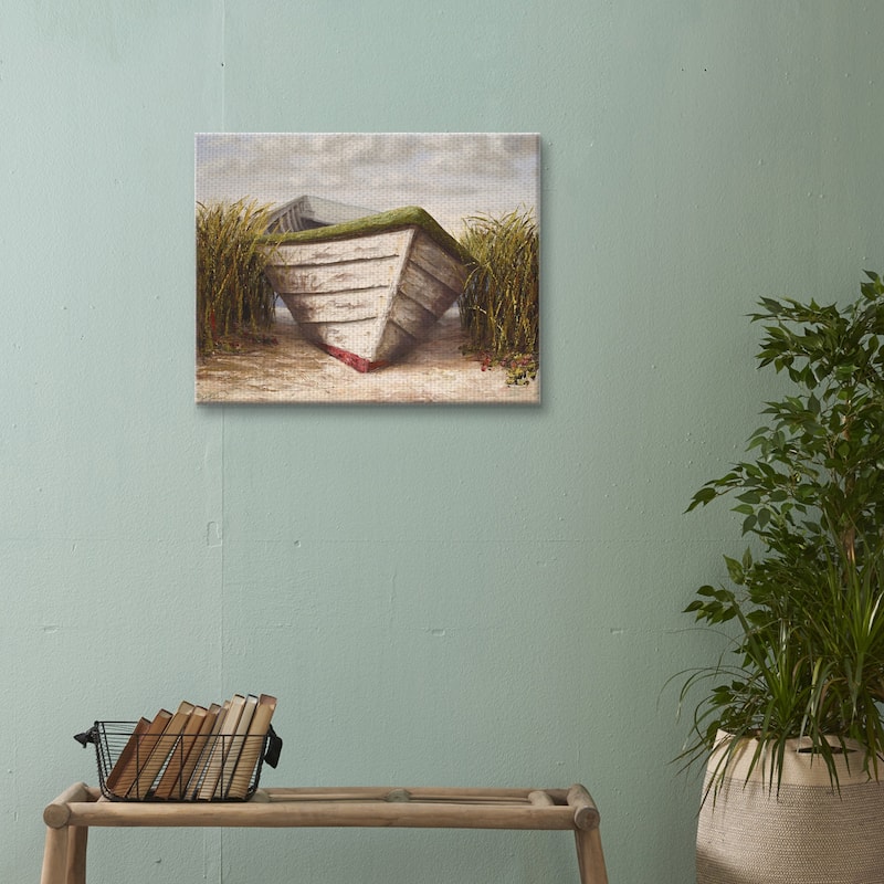 Gloucester Skiff by Karl Soderlund Canvas Art Print