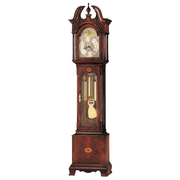 slide 1 of 1, Howard Miller Taylor Floor Clock Windsor Cherry (Limited)