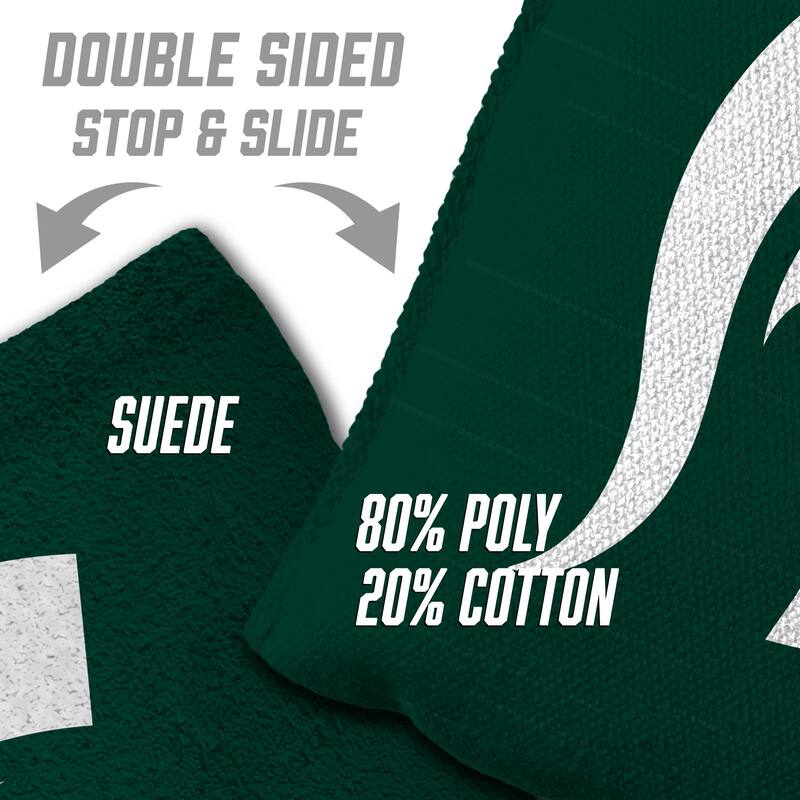 Michigan State Spartans NCAA Dual Sided Pro Stop & Slide Cornhole Bags