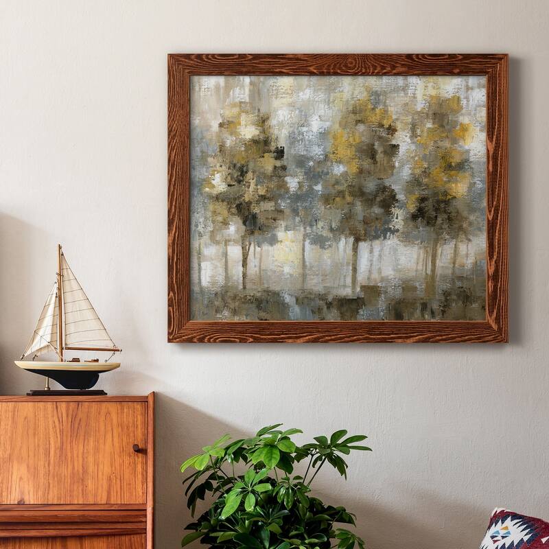 Linen Trees-Premium Framed Canvas - Ready to Hang
