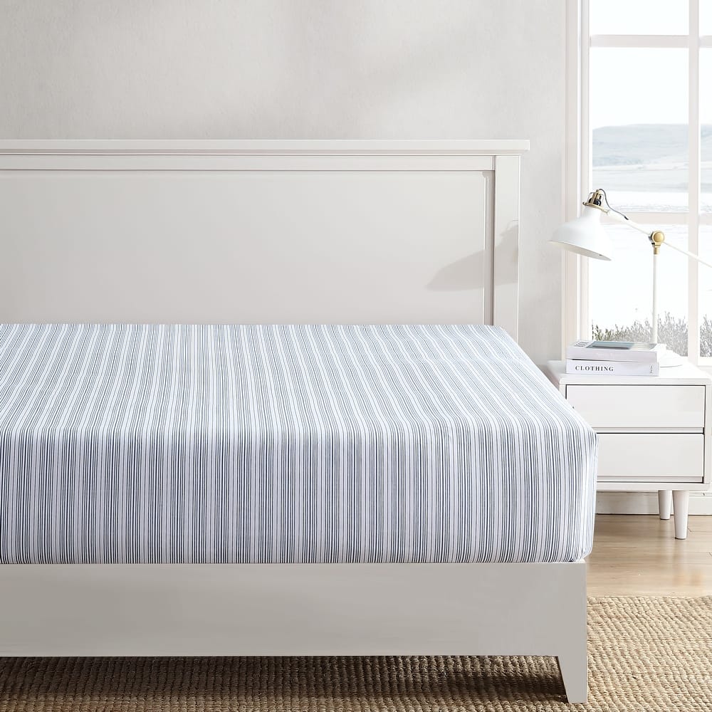 Nautica Percale Cotton Fully Elastic Fitted Sheet