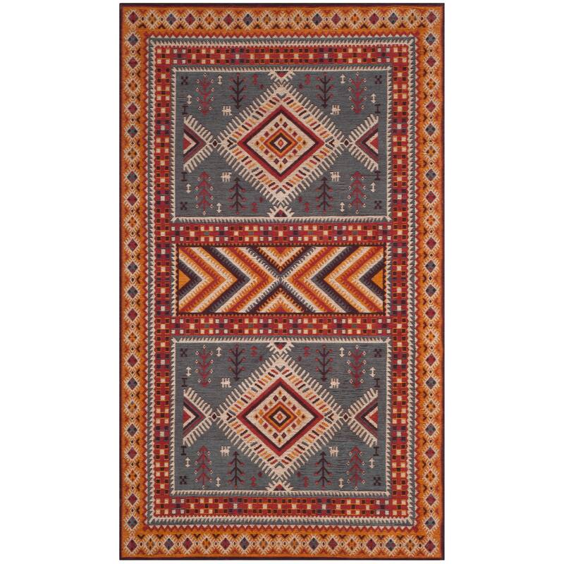 SAFAVIEH Classic Vintage Boho Rozeta Oriental Cotton Rug