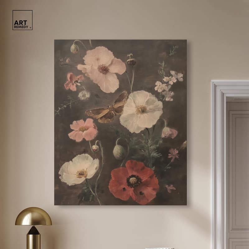 Vintage Botanicals II Canvas by Art Remedy, Gallery Wrapped