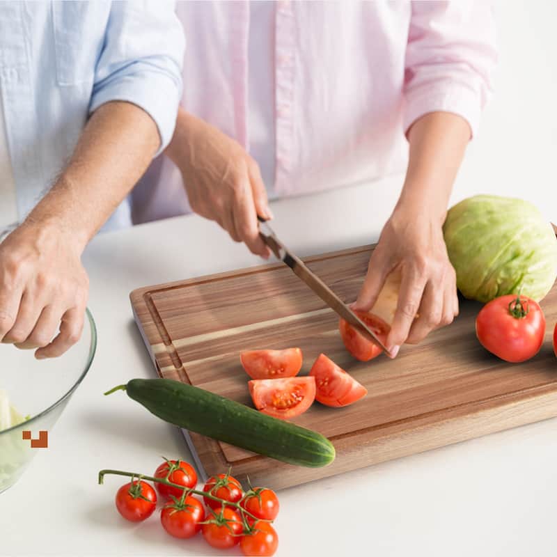 Extra Large Wooden Cutting Board Heavy Duty Chopping Board