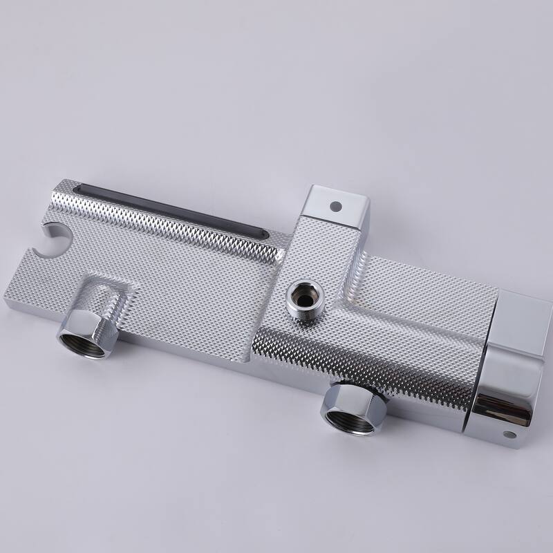 Wall Mounted Tub & Shower Faucet With Handshower Head And Rough in-Valve