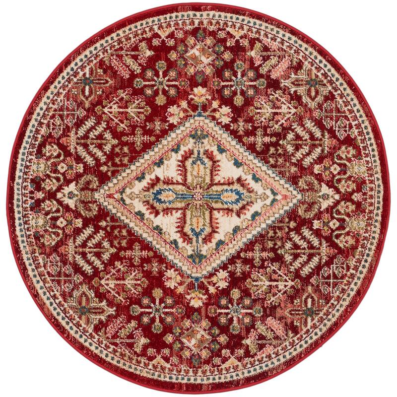 Nourison Revel Traditional Floral Medallion Area Rug