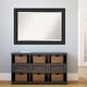 preview thumbnail 15 of 31, Beveled Bathroom Wall Mirror - Shipwreck Black Frame