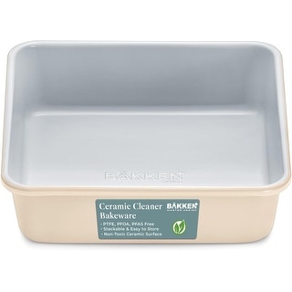 Square Cake Pan - Aluminized Steel, Ceramic Non-Stick Coating