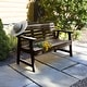 preview thumbnail 1 of 27, Highwood Weatherly Eco-Friendly 4-foot Garden Bench - N/A