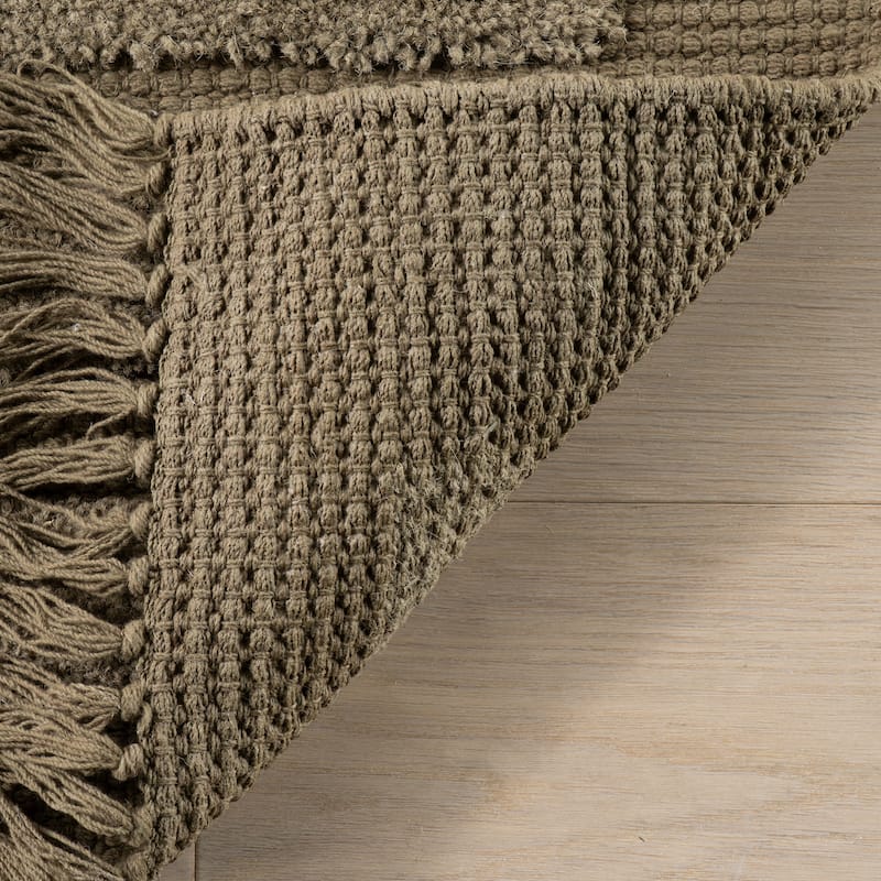 Nuloom Zavira Solid Mid-Century Modern Area Rug
