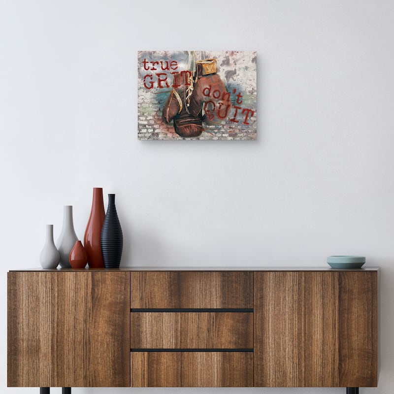 True Grit Canvas Art Print