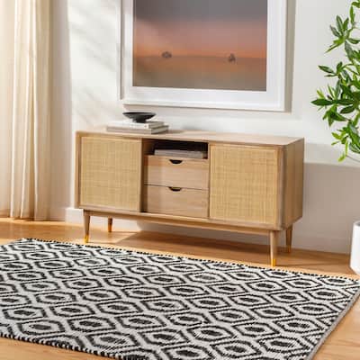 Livabliss Jean Recycled Cotton & Jute Casual Area Rug