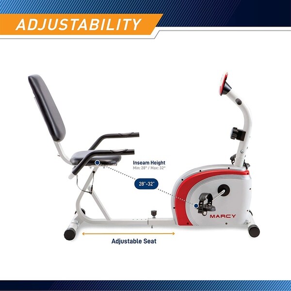 Recumbent exercise sales bike magnetic resistance
