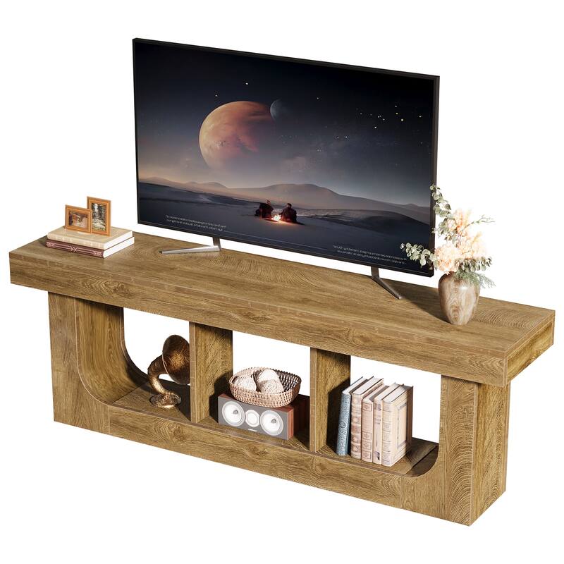 Modern TV Stand for 70-Inch TVs, 63-Inch Entertainment Center