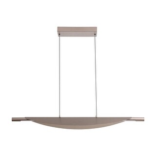 Luma 42" LED Linear Pendant in Coffee Silver - Gold