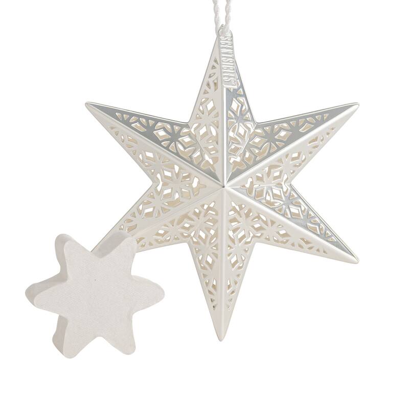 Scentsicles Decorative Ornament White Winter Fir with Refill - 4.25 in
