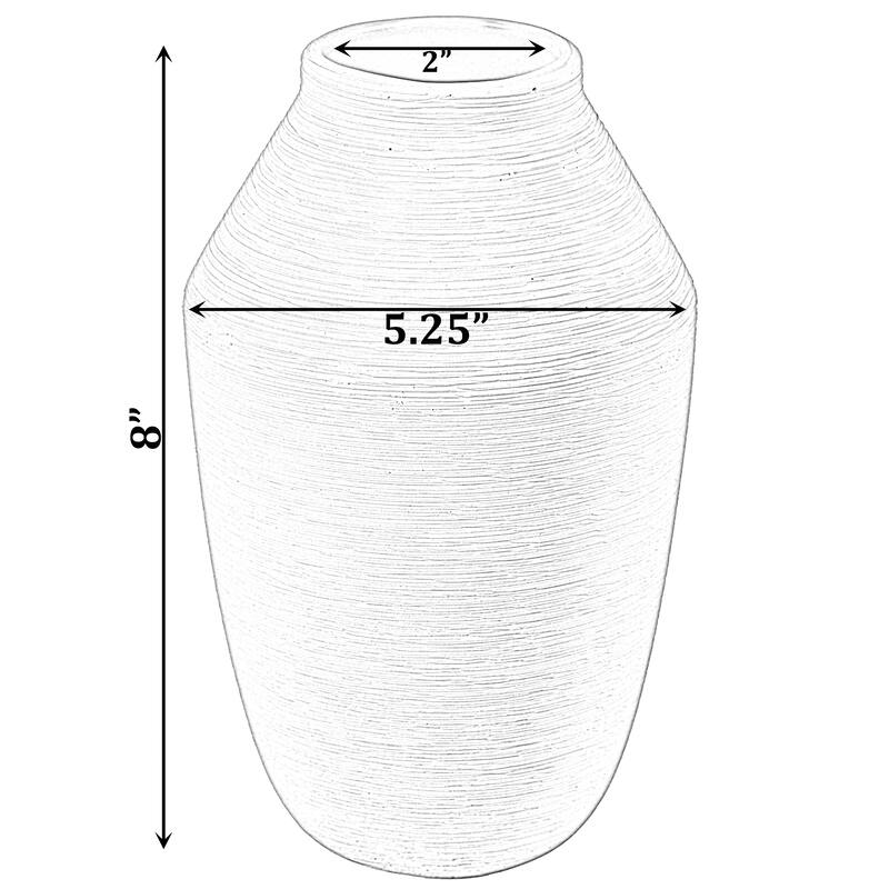 Decorative Ceramic Vase, Modern Style Centerpiece Table Vase