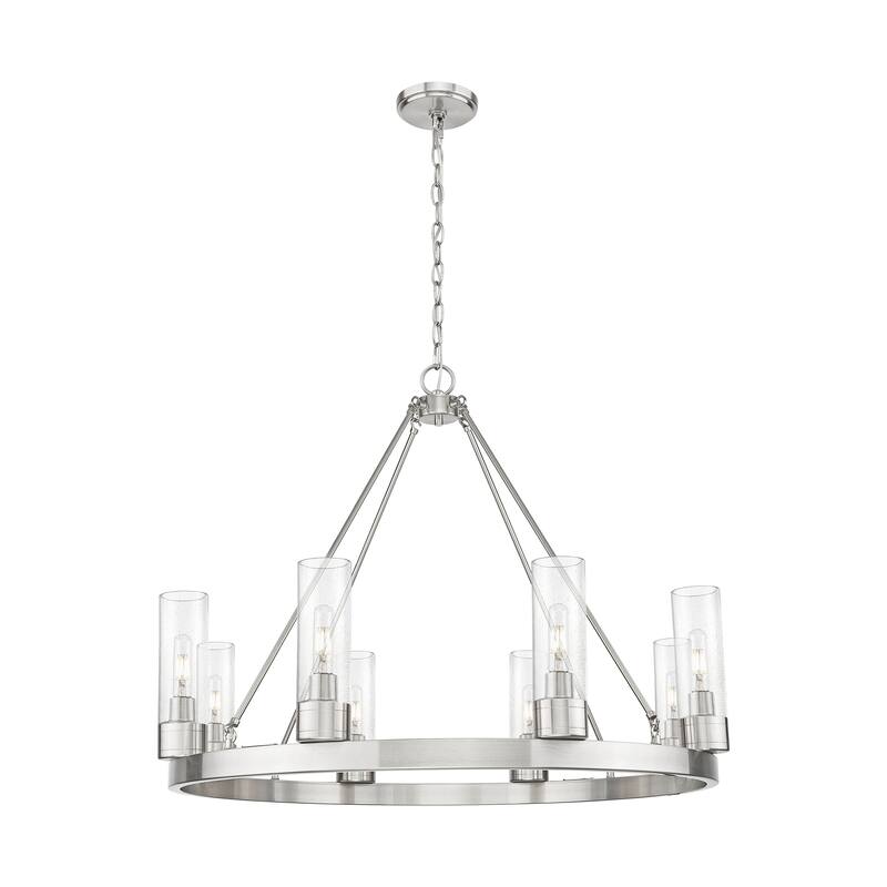 Innovations Lighting Downtown Urban - Boreas - 6 Light 36" Chandelier with 8" Shades