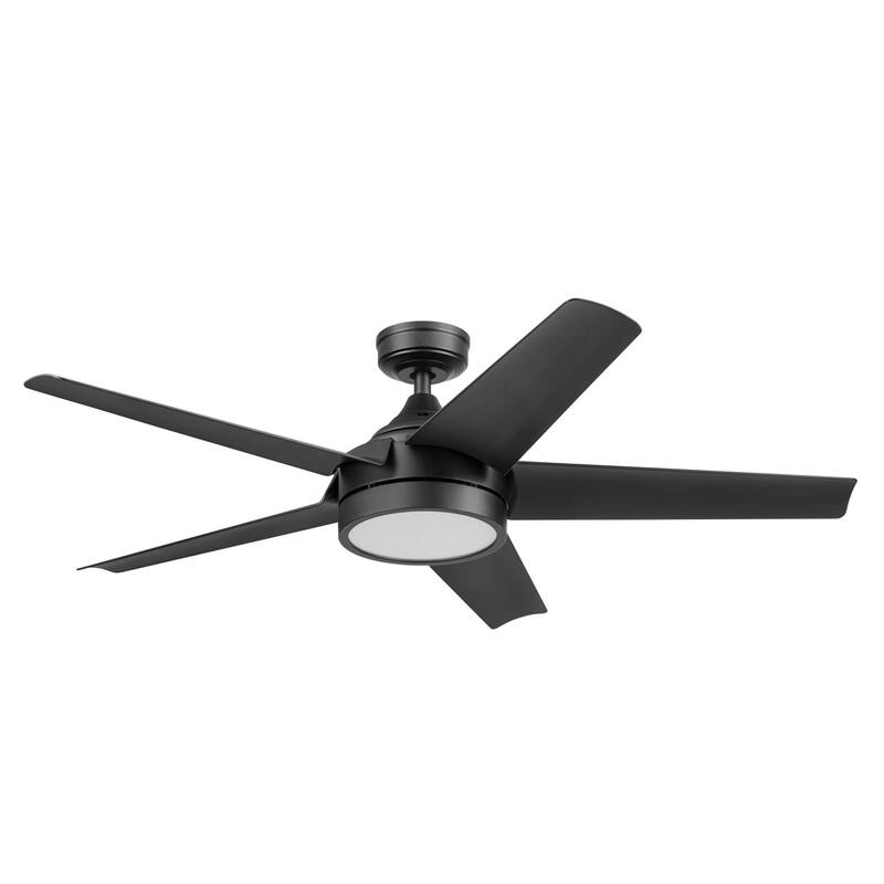 52" Honeywell Byard Outdoor Ceiling Fan with Color Changing Light, Remote Control - 52 Inches